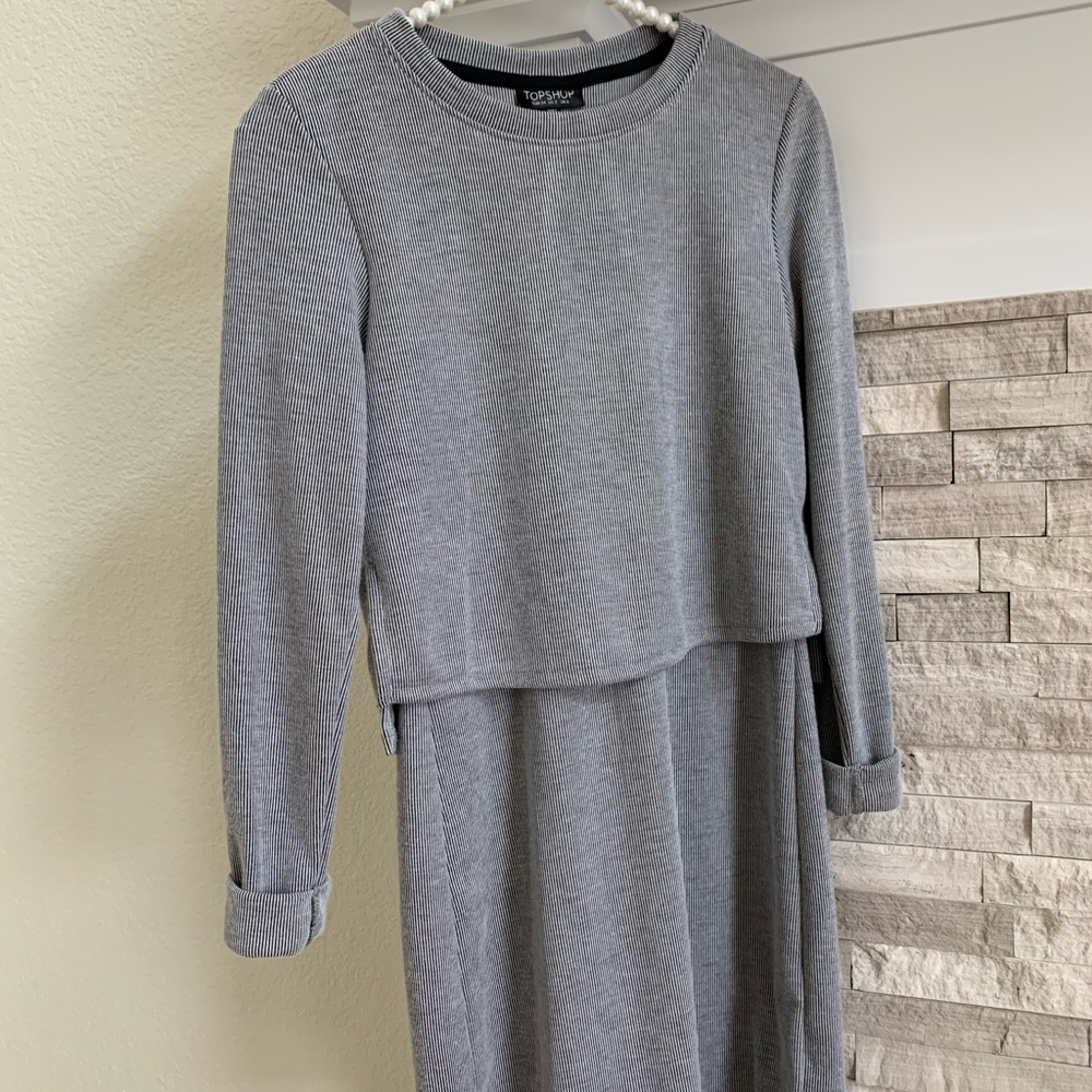 Layered Topshop mini dress
